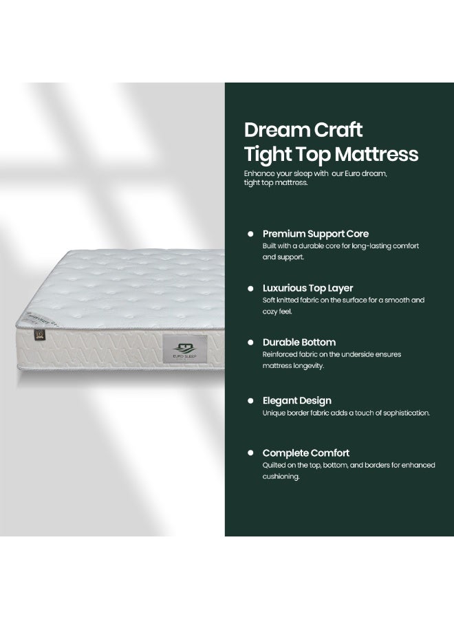 ريكسال هوم مرتبة Rexal Home Dream Craft بنوابض جيبية 7 مناطق 100 × 200 × 24 سم – متوسطة الصلابة، عزل الحركة، قماش محبوك فاخر مع طبقات فوم مريحة - Image 5